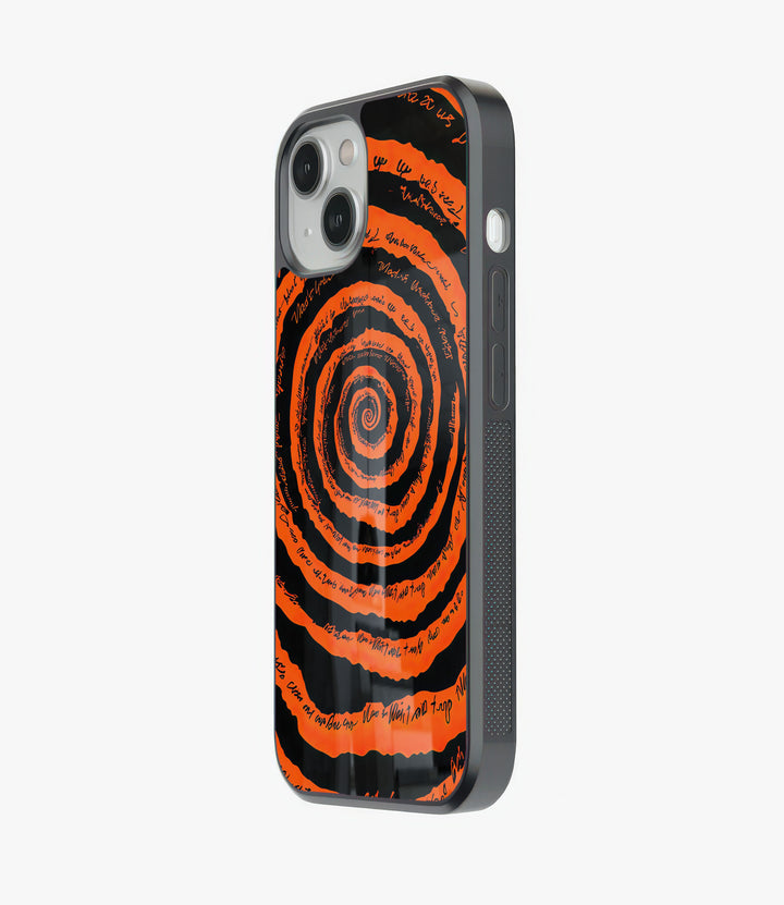 Round and Round Glass Phone Case
