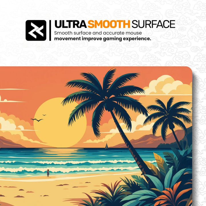 Serene Sunset Gaming Desk Mat