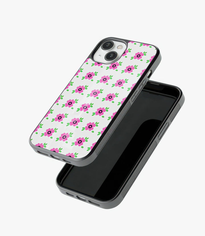 Petal Pop Glass Phone Case