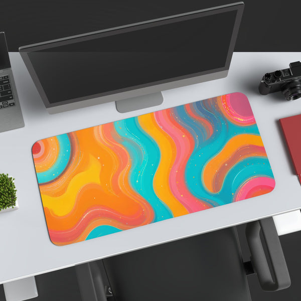 Sparkle Mix Gaming Desk Mat