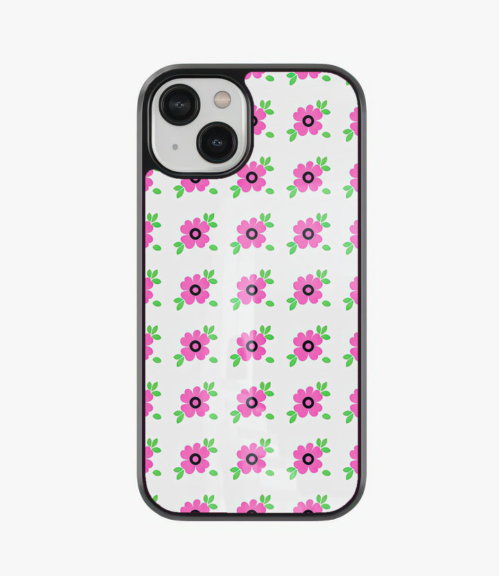 Petal Pop Glass Phone Case
