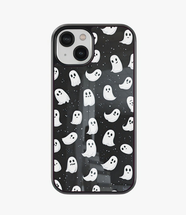 Flying Ghosts Glass Phone Case