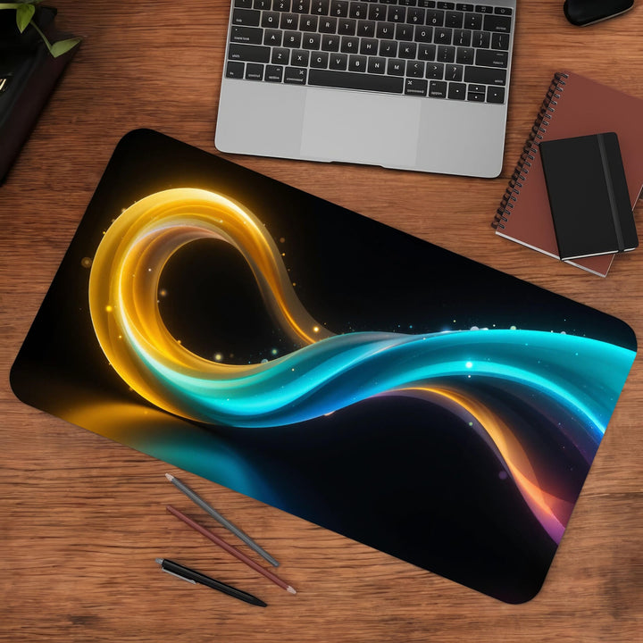 Swirl Gaming Desk Mat