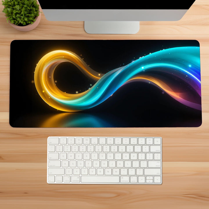 Swirl Gaming Desk Mat