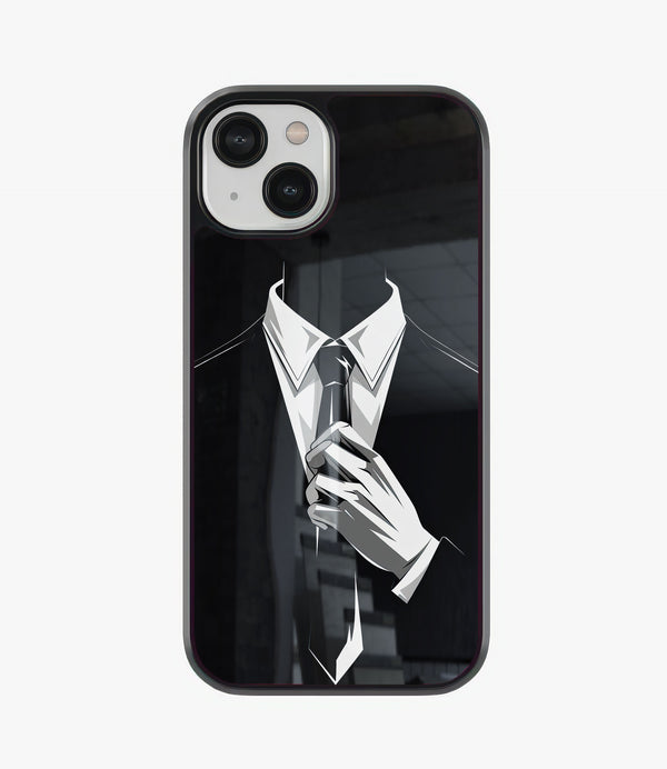 Gentlemen Glass Phone Case