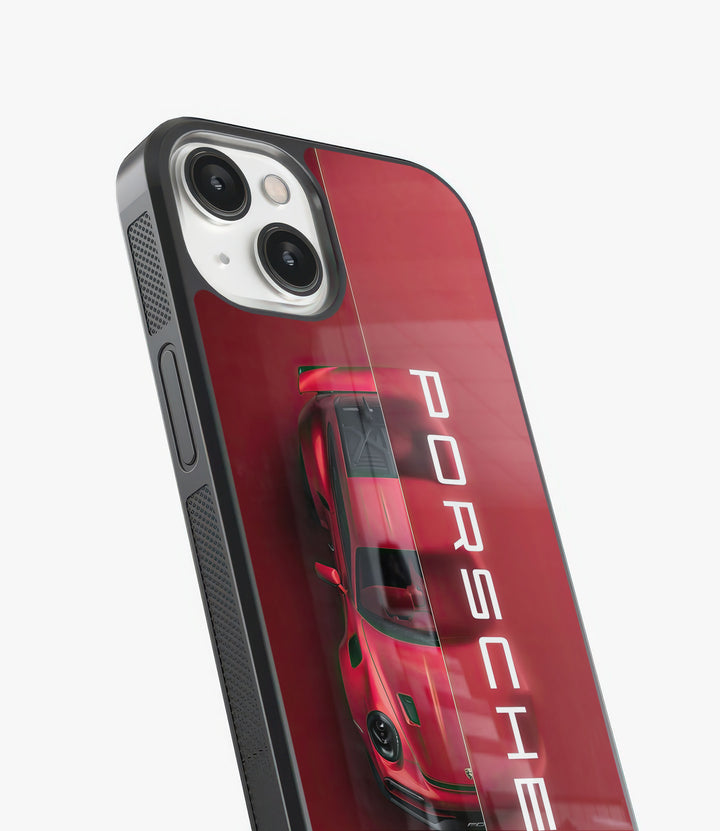 Porsche Glass Phone Case