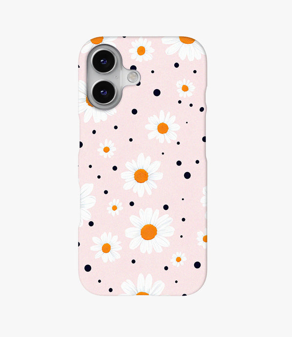 Pink Sunflowers Hard Matte Phone Case