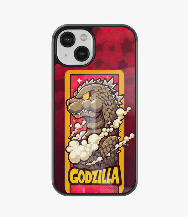 Godzilla Glass Phone Case