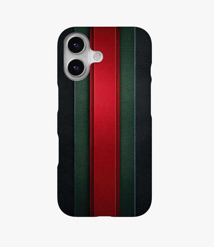 Tri Striped Hard Matte Phone Case