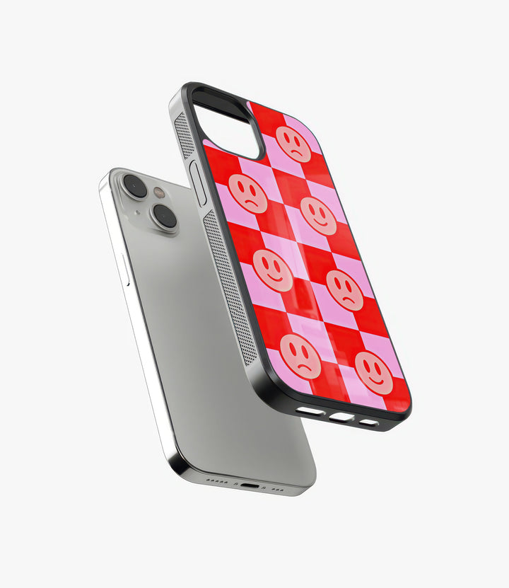 Happy or Sad Glass Phone Case