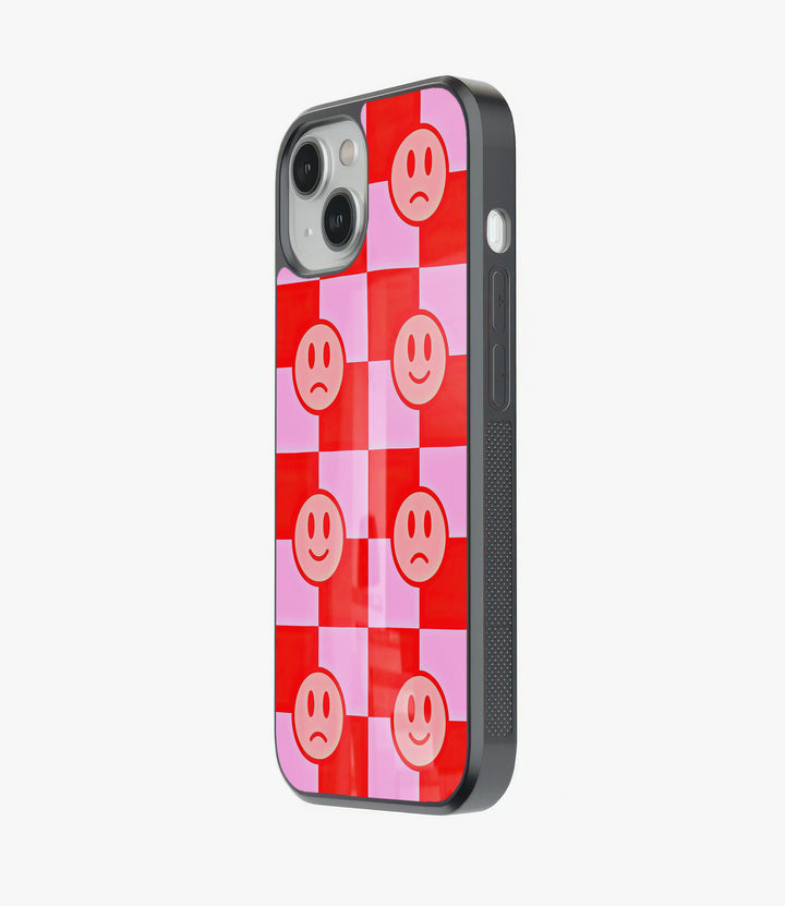 Happy or Sad Glass Phone Case