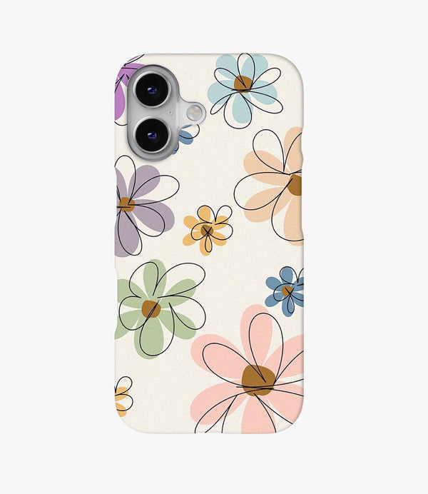 Boho Lines Hard Matte Phone Case