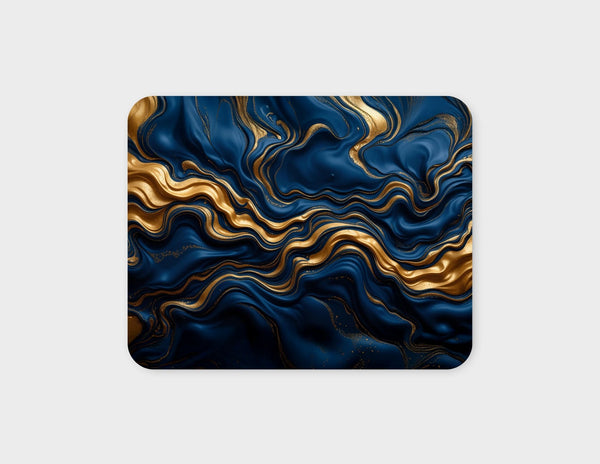 Blue Oil Mousepad