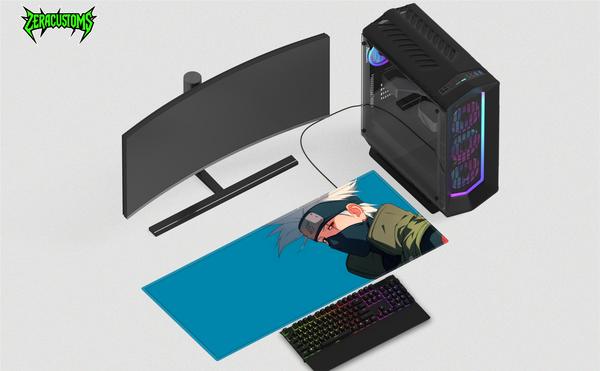 Looking at You Desk Mat