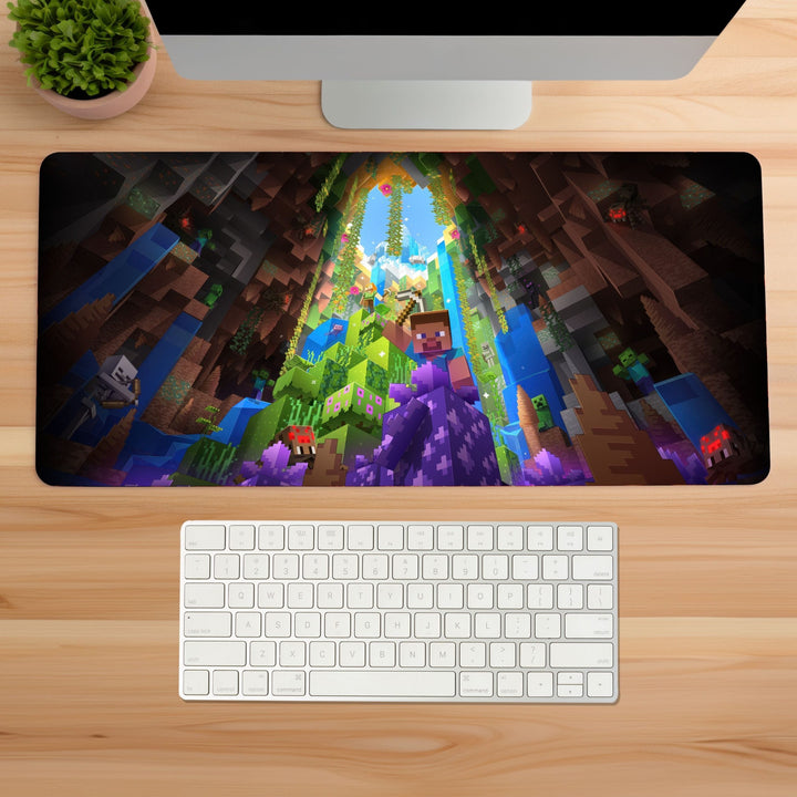 Minecraft Block Gaming Desk Mat