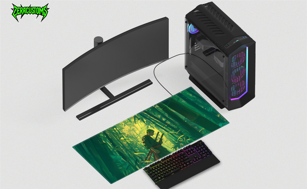 Zoro Bamboo Forest Desk Mat